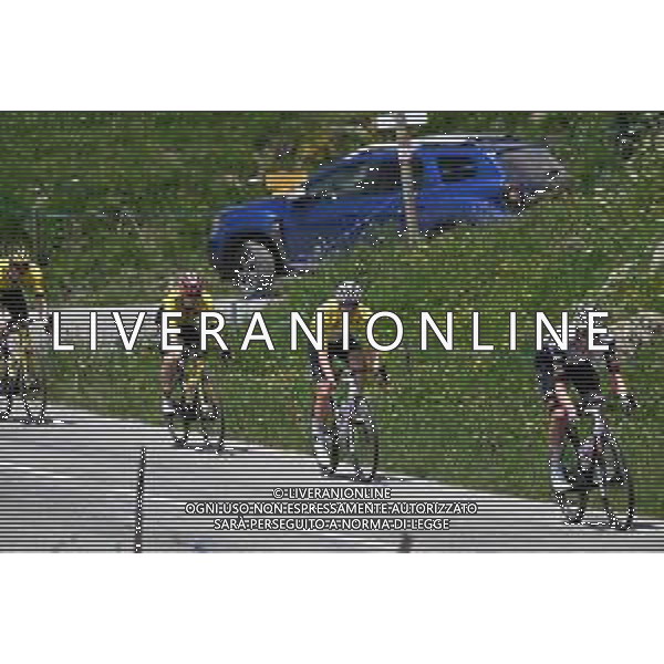 14-06-2025 Criterium Du Dauphine Libere; Tappa 07 Grand Algueblanche - Valmeinier 1800; 2025, Uae Team Emirates - Xrg; 2025, Visma - Lease A Bike; Pogacar, Tadej; Vingegaard, Jonas; Col De La Madeleine; ©SIROTTI - AGENZIA ALDO LIVERANI SAS