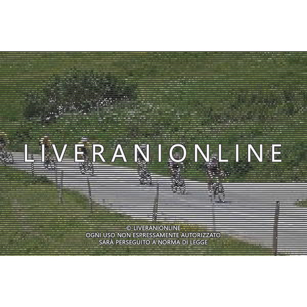 14-06-2025 Criterium Du Dauphine Libere; Tappa 07 Grand Algueblanche - Valmeinier 1800; 2025, Uae Team Emirates - Xrg; 2025, Visma - Lease A Bike; Pogacar, Tadej; Vingegaard, Jonas; Col De La Madeleine; ©SIROTTI - AGENZIA ALDO LIVERANI SAS