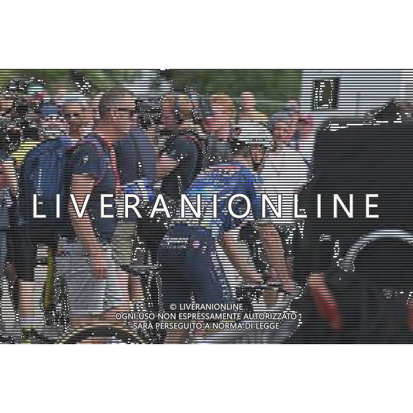 14-06-2025 Criterium Du Dauphine Libere; Tappa 07 Grand Algueblanche - Valmeinier 1800; 2025, Soudal - Quick Step; Evenepoel, Remco; Valmeinier 1800; ©SIROTTI - AGENZIA ALDO LIVERANI SAS