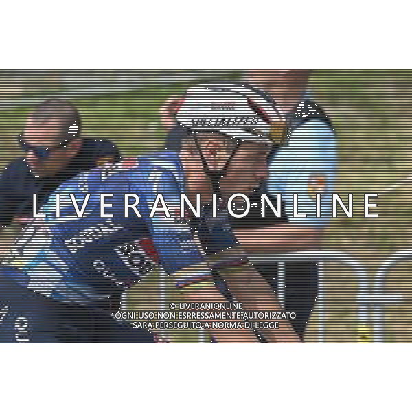 14-06-2025 Criterium Du Dauphine Libere; Tappa 07 Grand Algueblanche - Valmeinier 1800; 2025, Soudal - Quick Step; Evenepoel, Remco; Valmeinier 1800; ©SIROTTI - AGENZIA ALDO LIVERANI SAS