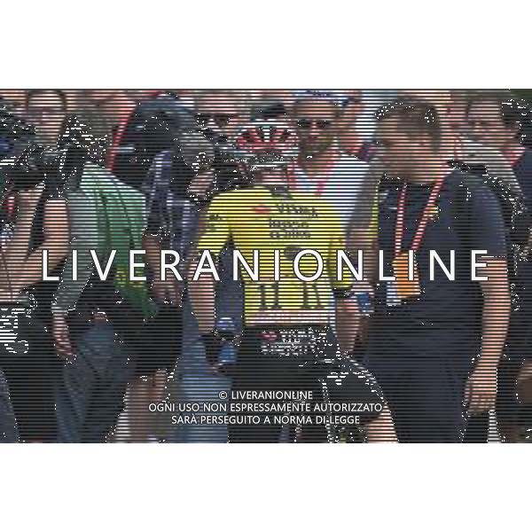14-06-2025 Criterium Du Dauphine Libere; Tappa 07 Grand Algueblanche - Valmeinier 1800; 2025, Visma - Lease A Bike; Vingegaard, Jonas; Valmeinier 1800; ©SIROTTI - AGENZIA ALDO LIVERANI SAS