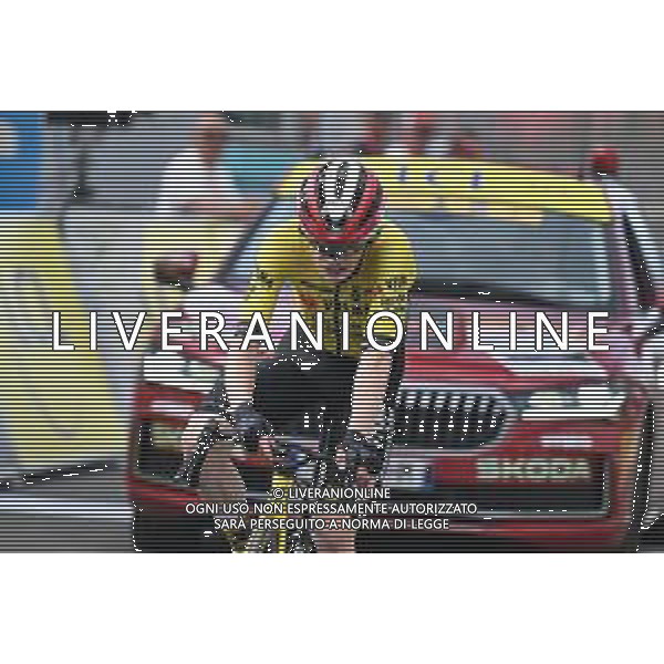 14-06-2025 Criterium Du Dauphine Libere; Tappa 07 Grand Algueblanche - Valmeinier 1800; 2025, Visma - Lease A Bike; Vingegaard, Jonas; Valmeinier 1800; ©SIROTTI - AGENZIA ALDO LIVERANI SAS