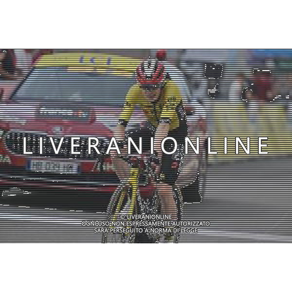14-06-2025 Criterium Du Dauphine Libere; Tappa 07 Grand Algueblanche - Valmeinier 1800; 2025, Visma - Lease A Bike; Vingegaard, Jonas; Valmeinier 1800; ©SIROTTI - AGENZIA ALDO LIVERANI SAS