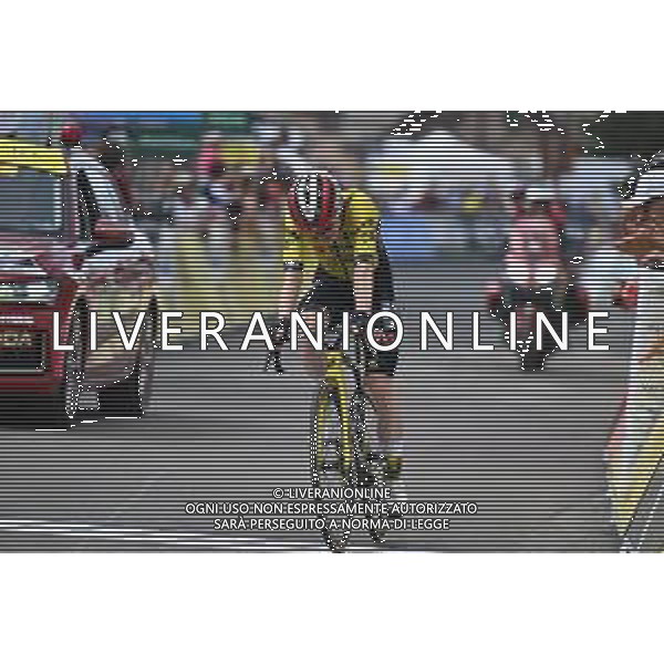 14-06-2025 Criterium Du Dauphine Libere; Tappa 07 Grand Algueblanche - Valmeinier 1800; 2025, Visma - Lease A Bike; Vingegaard, Jonas; Valmeinier 1800; ©SIROTTI - AGENZIA ALDO LIVERANI SAS
