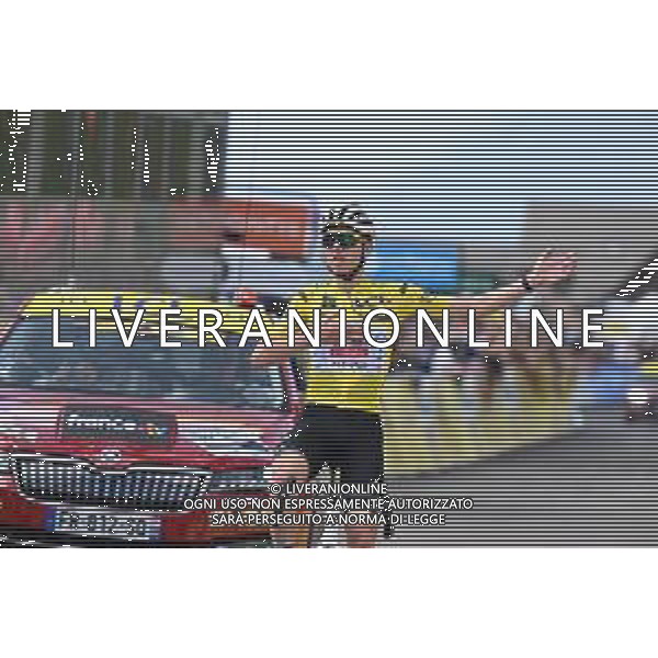 14-06-2025 Criterium Du Dauphine Libere; Tappa 07 Grand Algueblanche - Valmeinier 1800; 2025, Uae Team Emirates - Xrg; Pogacar, Tadej; Valmeinier 1800; ©SIROTTI - AGENZIA ALDO LIVERANI SAS