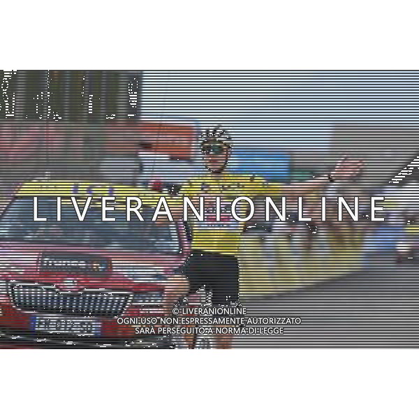 14-06-2025 Criterium Du Dauphine Libere; Tappa 07 Grand Algueblanche - Valmeinier 1800; 2025, Uae Team Emirates - Xrg; Pogacar, Tadej; Valmeinier 1800; ©SIROTTI - AGENZIA ALDO LIVERANI SAS