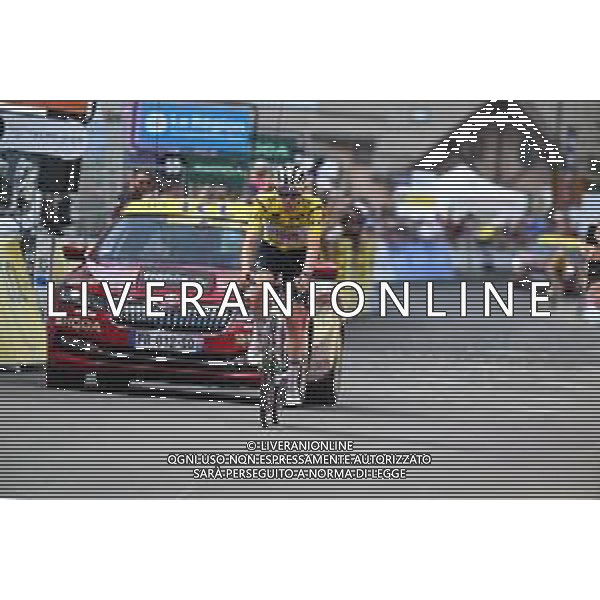 14-06-2025 Criterium Du Dauphine Libere; Tappa 07 Grand Algueblanche - Valmeinier 1800; 2025, Uae Team Emirates - Xrg; Pogacar, Tadej; Valmeinier 1800; ©SIROTTI - AGENZIA ALDO LIVERANI SAS