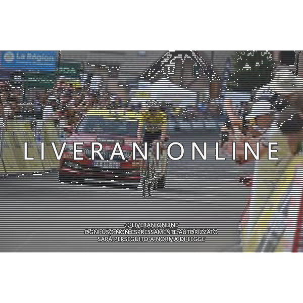 14-06-2025 Criterium Du Dauphine Libere; Tappa 07 Grand Algueblanche - Valmeinier 1800; 2025, Uae Team Emirates - Xrg; Pogacar, Tadej; Valmeinier 1800; ©SIROTTI - AGENZIA ALDO LIVERANI SAS