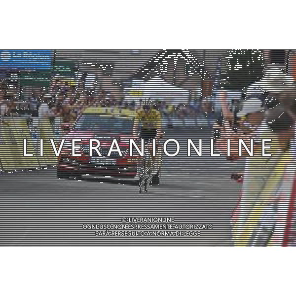 14-06-2025 Criterium Du Dauphine Libere; Tappa 07 Grand Algueblanche - Valmeinier 1800; 2025, Uae Team Emirates - Xrg; Pogacar, Tadej; Valmeinier 1800; ©SIROTTI - AGENZIA ALDO LIVERANI SAS