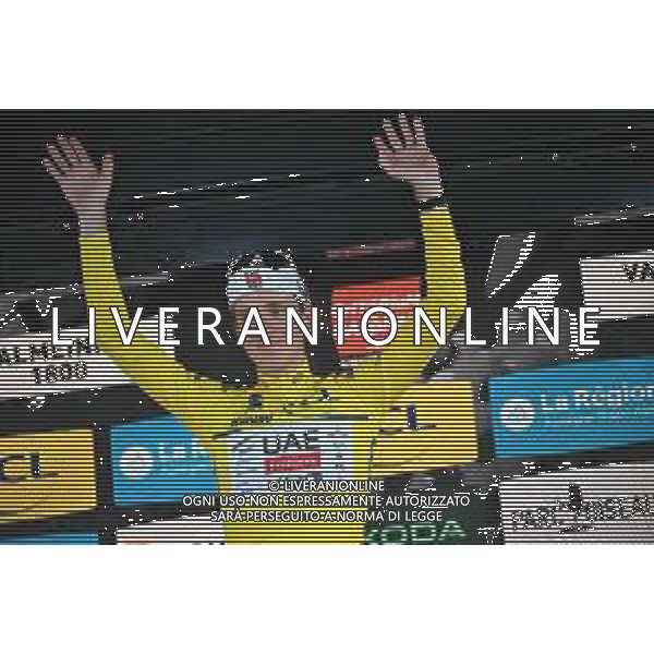 14-06-2025 Criterium Du Dauphine Libere; Tappa 07 Grand Algueblanche - Valmeinier 1800; 2025, Uae Team Emirates - Xrg; Pogacar, Tadej; Valmeinier 1800; ©SIROTTI - AGENZIA ALDO LIVERANI SAS