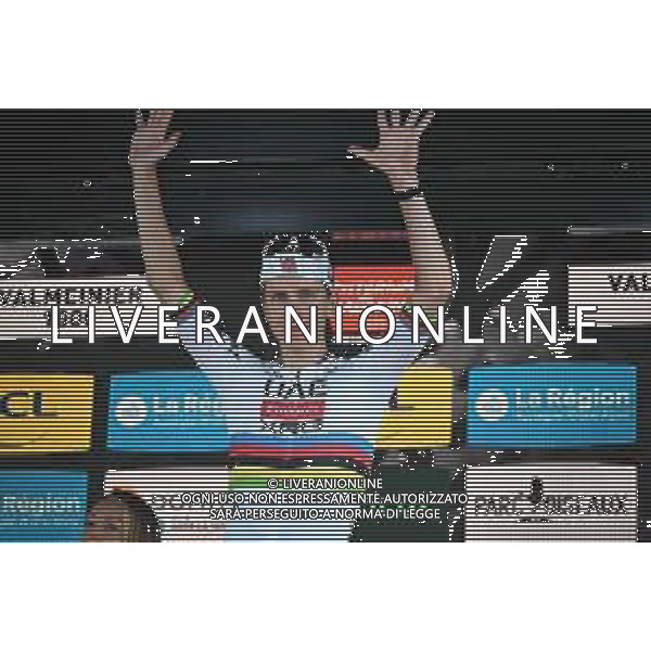 14-06-2025 Criterium Du Dauphine Libere; Tappa 07 Grand Algueblanche - Valmeinier 1800; 2025, Uae Team Emirates - Xrg; Pogacar, Tadej; Valmeinier 1800; ©SIROTTI - AGENZIA ALDO LIVERANI SAS