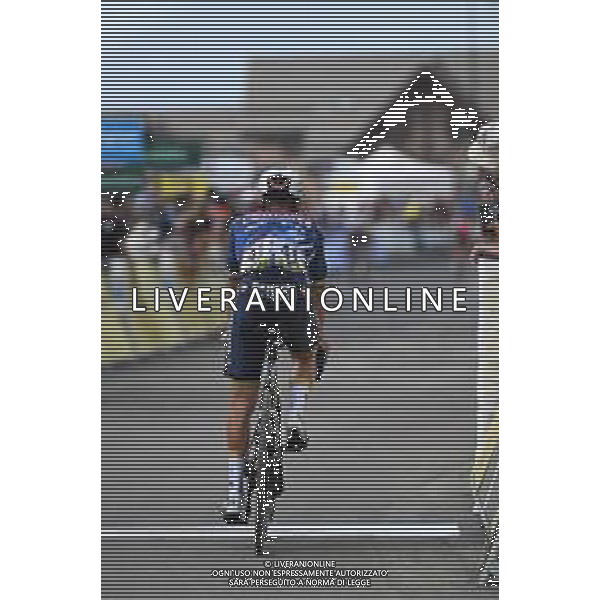 14-06-2025 Criterium Du Dauphine Libere; Tappa 07 Grand Algueblanche - Valmeinier 1800; 2025, Soudal - Quick Step; Evenepoel, Remco; Valmeinier 1800; ©SIROTTI - AGENZIA ALDO LIVERANI SAS
