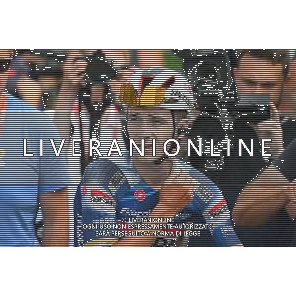 14-06-2025 Criterium Du Dauphine Libere; Tappa 07 Grand Algueblanche - Valmeinier 1800; 2025, Soudal - Quick Step; Evenepoel, Remco; Valmeinier 1800; ©SIROTTI - AGENZIA ALDO LIVERANI SAS