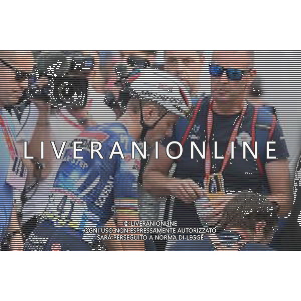 14-06-2025 Criterium Du Dauphine Libere; Tappa 07 Grand Algueblanche - Valmeinier 1800; 2025, Soudal - Quick Step; Evenepoel, Remco; Valmeinier 1800; ©SIROTTI - AGENZIA ALDO LIVERANI SAS