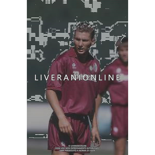 DIAP-RETROSPETTIVA SANDRO COIS CALCIATORE NELLA FOTO SANDRO COIS CON LA MAGLIA DEL TORINO CALCIO NELL\'ANNO 1993 AG ALDO LIVERANI SAS