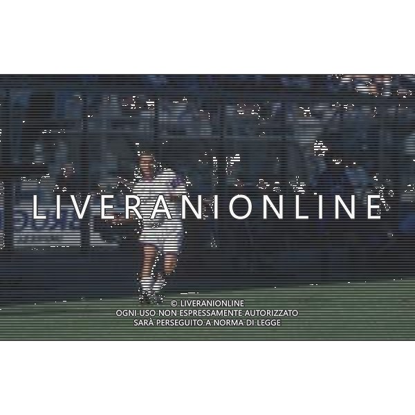 DIAP-RETROSPETTIVA SANDRO COIS CALCIATORE NELLA FOTO SANDRO COIS CON LA MAGLIA DELLA FIORENTINA CALCIO AG ALDO LIVERANI SAS
