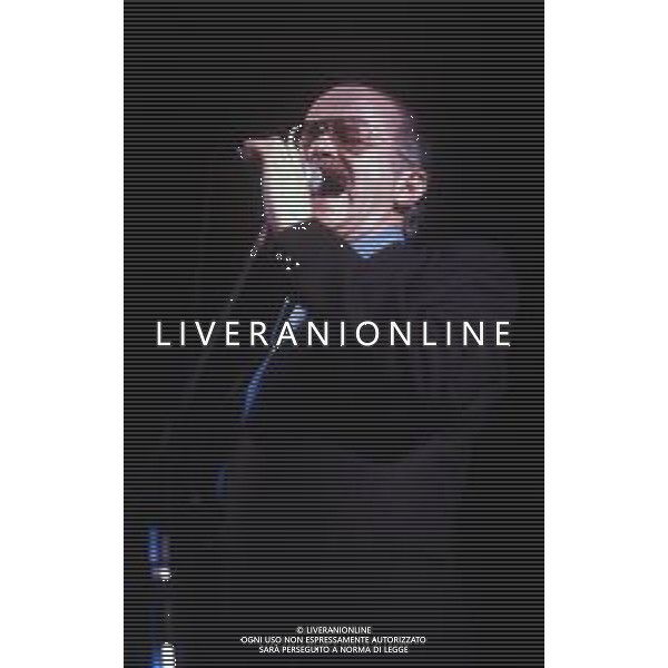 DIAP-RETROSPETTIVA GINO PAOLI CANTANTE NELLA FOTO GINO PAOLI NELL\'\'ANNO 1981 AG ALDO LIVERANI SAS
