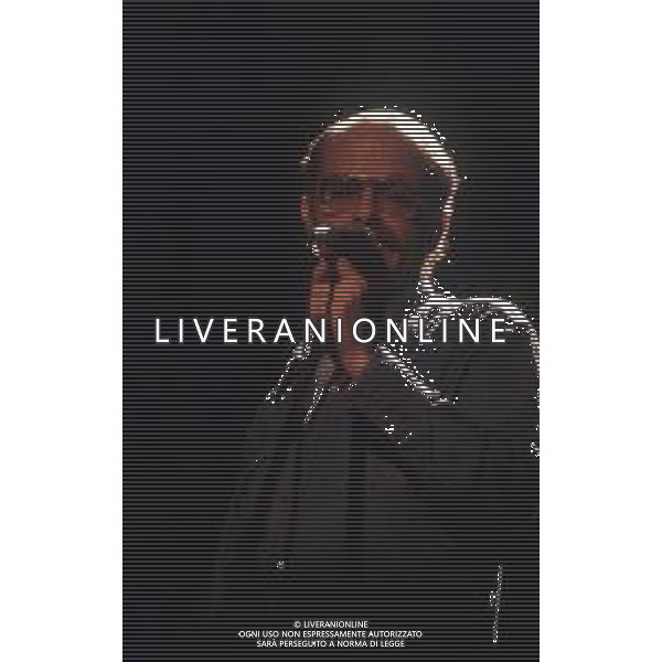 DIAP-RETROSPETTIVA GINO PAOLI CANTANTE NELLA FOTO GINO PAOLI NELL\'\'ANNO 1981 AG ALDO LIVERANI SAS