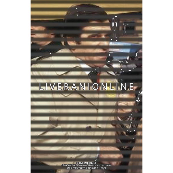 DIAP-RETROSPETTIVA GIORGIOO BENVENUTO POLITICO NELLA FOTO GIORGIO BENVENUTO A MILANO NELL\'ANNO 1981 AG ALDO LIVERANI SAS