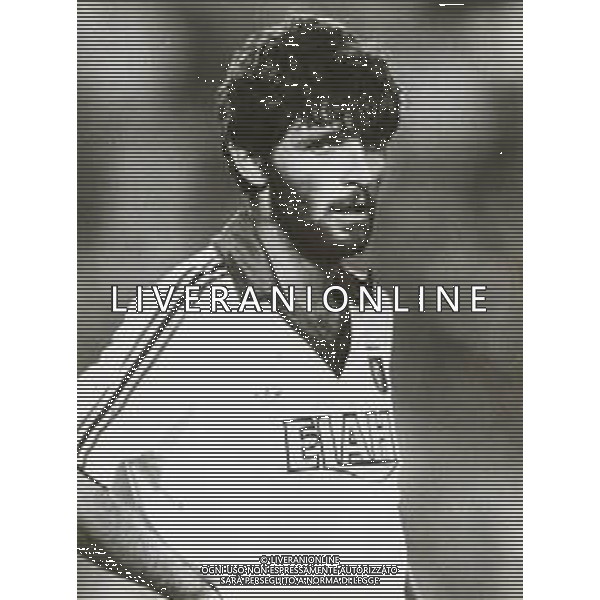 ST-RETROSPETTIVA MARIO FACCENDA CALCIATORE NELLA FOTO MARIO FACCENDA CON LA MAGLIA DEL GENOA CALCIO AG ALDO LIVERANI SAS