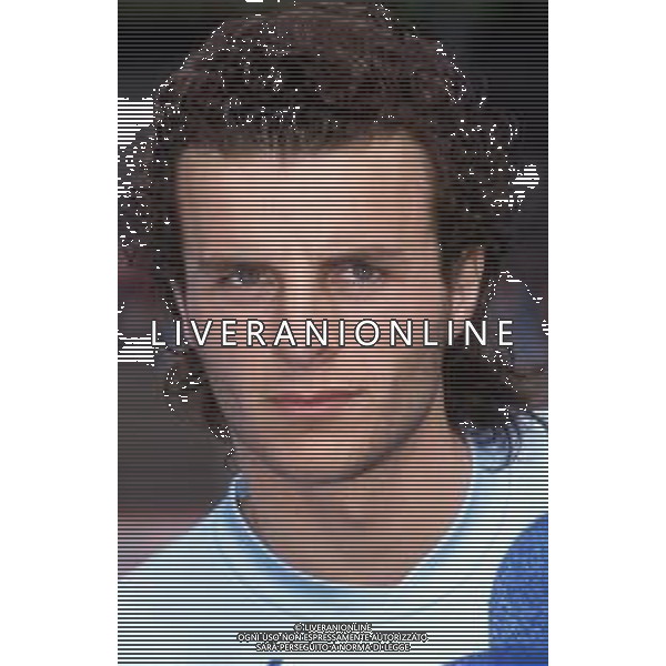 DIAP-RETROSPETTIVA FRANCESCO COLONNESE CALCIATORE NELLA FOTO FRANCESCO COLONNESE CON LA MAGLIA DELLA NAZIONALE ITALIANA NELL\'ANNO 1992-1993 AG ALDO LIVERANI SAS