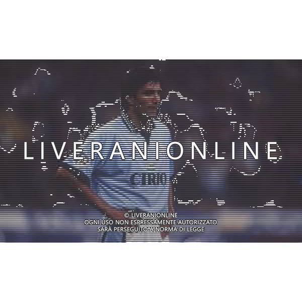 DIAP-RETROSPETTIVA ANTONIO CHAMOT CALCIATORE NELLA FOTO JOSE\' ANTONIO CHAMOT CON LA MAGLIA DELLA LAZIO CALCIO AG ALDO LIVERANI SAS