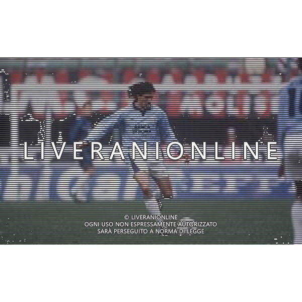DIAP-RETROSPETTIVA ANTONIO CHAMOT CALCIATORE NELLA FOTO JOSE\' ANTONIO CHAMOT CON LA MAGLIA DELLA LAZIO CALCIO AG ALDO LIVERANI SAS