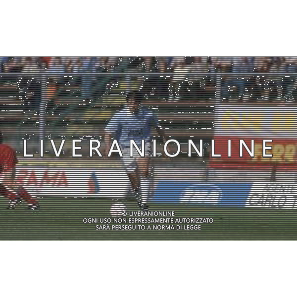 DIAP-RETROSPETTIVA ANTONIO CHAMOT CALCIATORE NELLA FOTO JOSE\' ANTONIO CHAMOT CON LA MAGLIA DELLA LAZIO CALCIO AG ALDO LIVERANI SAS