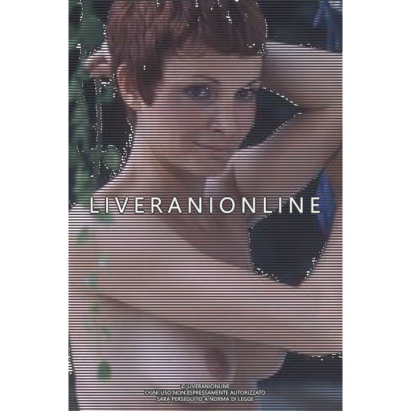 DIAP-RETROSPETTIVA MARTINE BROCHARD ATTRICE NELLA FOTO MARTINE BROCHARD NELL\'ANNO 1970 AG ALDO LIVERANI SAS