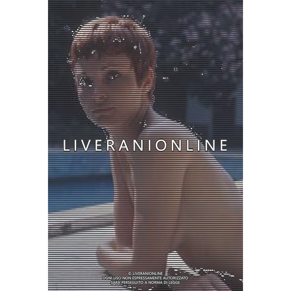 DIAP-RETROSPETTIVA MARTINE BROCHARD ATTRICE NELLA FOTO MARTINE BROCHARD NELL\'ANNO 1970 AG ALDO LIVERANI SAS