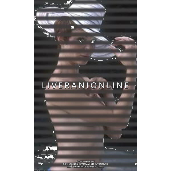 DIAP-RETROSPETTIVA MARTINE BROCHARD ATTRICE NELLA FOTO MARTINE BROCHARD NELL\'ANNO 1970 AG ALDO LIVERANI SAS