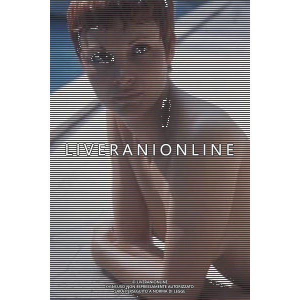 DIAP-RETROSPETTIVA MARTINE BROCHARD ATTRICE NELLA FOTO MARTINE BROCHARD NELL\'ANNO 1970 AG ALDO LIVERANI SAS