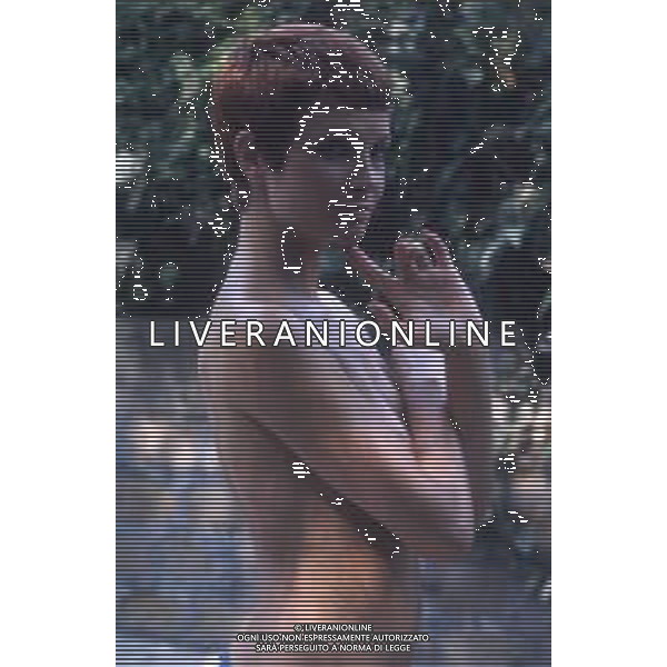 DIAP-RETROSPETTIVA MARTINE BROCHARD ATTRICE NELLA FOTO MARTINE BROCHARD NELL\'ANNO 1970 AG ALDO LIVERANI SAS