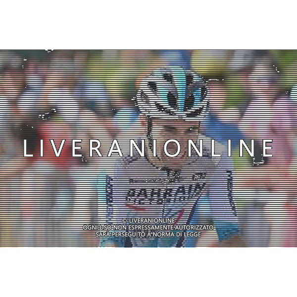 15-06-2025 Criterium Du Dauphine Libere; Tappa 08 Val D\'arc - Plateau Du Mont Cenis; 2025, Bahrain - Victorious; Martinez, Lenny; Plateau Du Mont Cenis; ©SIROTTI - AGENZIA ALDO LIVERANI SAS