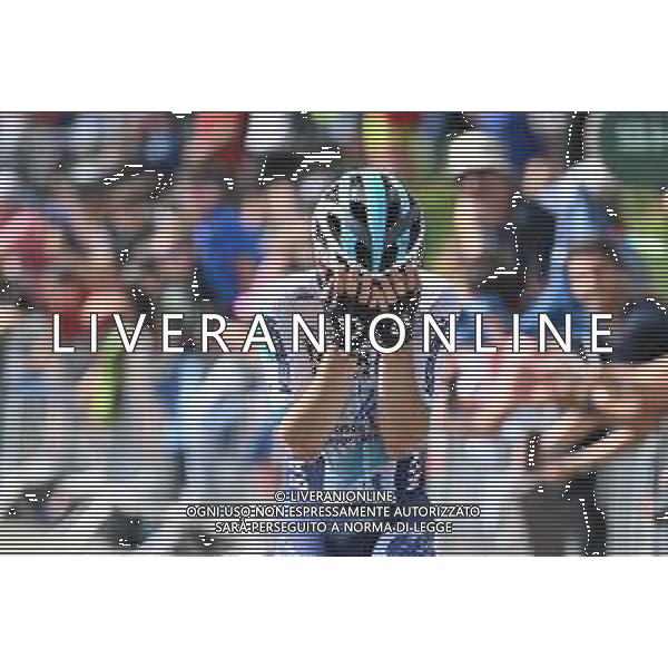 15-06-2025 Criterium Du Dauphine Libere; Tappa 08 Val D\'arc - Plateau Du Mont Cenis; 2025, Bahrain - Victorious; Martinez, Lenny; Plateau Du Mont Cenis; ©SIROTTI - AGENZIA ALDO LIVERANI SAS