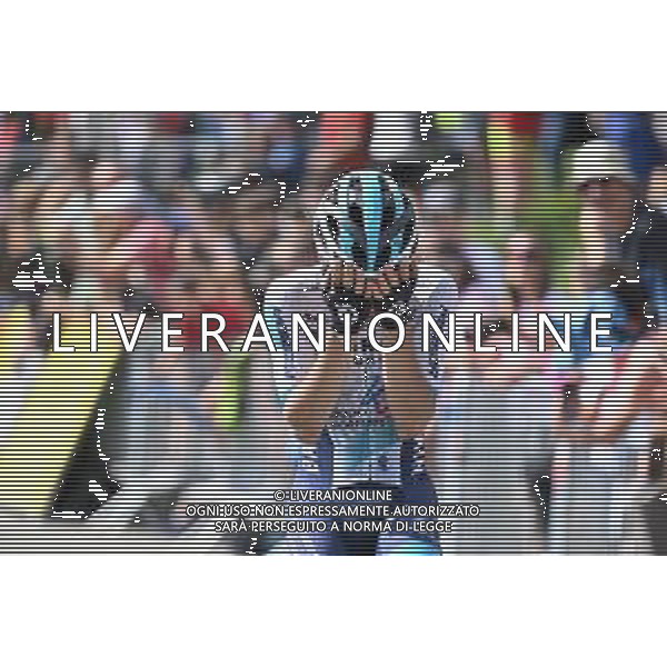 15-06-2025 Criterium Du Dauphine Libere; Tappa 08 Val D\'arc - Plateau Du Mont Cenis; 2025, Bahrain - Victorious; Martinez, Lenny; Plateau Du Mont Cenis; ©SIROTTI - AGENZIA ALDO LIVERANI SAS