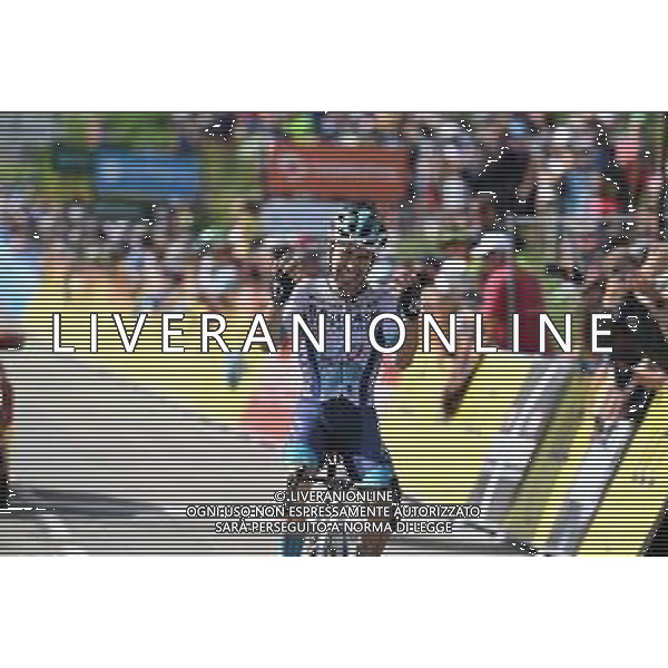 15-06-2025 Criterium Du Dauphine Libere; Tappa 08 Val D\'arc - Plateau Du Mont Cenis; 2025, Bahrain - Victorious; Martinez, Lenny; Plateau Du Mont Cenis; ©SIROTTI - AGENZIA ALDO LIVERANI SAS