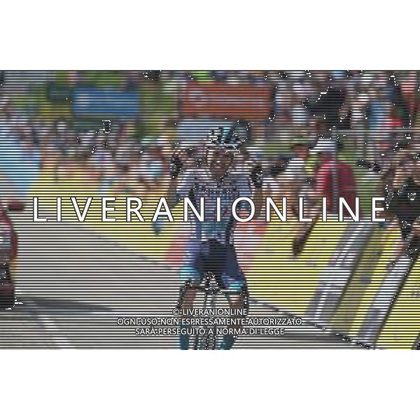 15-06-2025 Criterium Du Dauphine Libere; Tappa 08 Val D\'arc - Plateau Du Mont Cenis; 2025, Bahrain - Victorious; Martinez, Lenny; Plateau Du Mont Cenis; ©SIROTTI - AGENZIA ALDO LIVERANI SAS