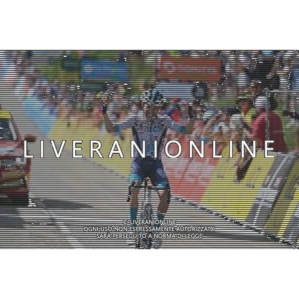 15-06-2025 Criterium Du Dauphine Libere; Tappa 08 Val D\'arc - Plateau Du Mont Cenis; 2025, Bahrain - Victorious; Martinez, Lenny; Plateau Du Mont Cenis; ©SIROTTI - AGENZIA ALDO LIVERANI SAS
