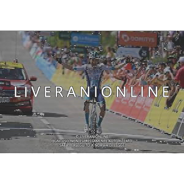 15-06-2025 Criterium Du Dauphine Libere; Tappa 08 Val D\'arc - Plateau Du Mont Cenis; 2025, Bahrain - Victorious; Martinez, Lenny; Plateau Du Mont Cenis; ©SIROTTI - AGENZIA ALDO LIVERANI SAS