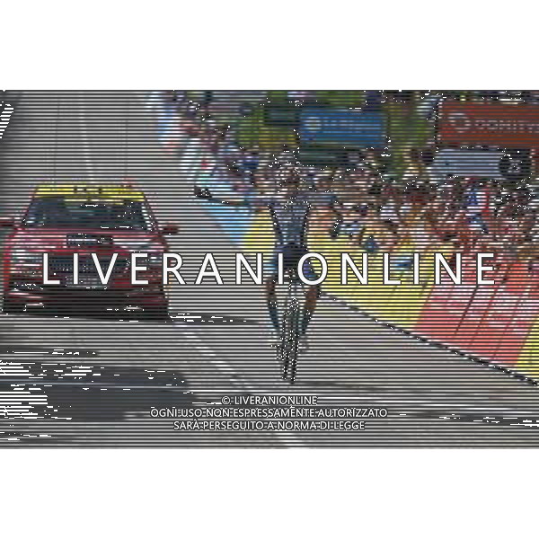 15-06-2025 Criterium Du Dauphine Libere; Tappa 08 Val D\'arc - Plateau Du Mont Cenis; 2025, Bahrain - Victorious; Martinez, Lenny; Plateau Du Mont Cenis; ©SIROTTI - AGENZIA ALDO LIVERANI SAS