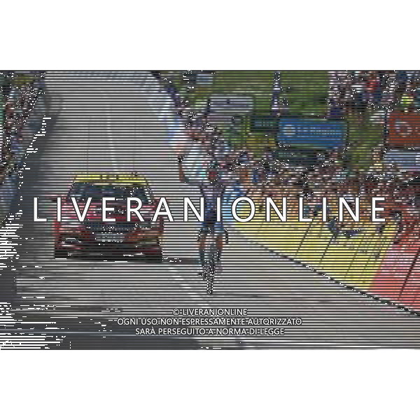 15-06-2025 Criterium Du Dauphine Libere; Tappa 08 Val D\'arc - Plateau Du Mont Cenis; 2025, Bahrain - Victorious; Martinez, Lenny; Plateau Du Mont Cenis; ©SIROTTI - AGENZIA ALDO LIVERANI SAS