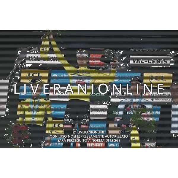 15-06-2025 Criterium Du Dauphine Libere; Tappa 08 Val D\'arc - Plateau Du Mont Cenis; 2025, Uae Team Emirates - Xrg; 2025, Visma - Lease A Bike; 2025, Red Bull - Bora Hansgrohe; Pogacar, Tadej; Vingegaard, Jonas; Lipowitz, Florian; Plateau Du Mont Cenis; ©SIROTTI - AGENZIA ALDO LIVERANI SAS