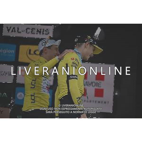 15-06-2025 Criterium Du Dauphine Libere; Tappa 08 Val D\'arc - Plateau Du Mont Cenis; 2025, Uae Team Emirates - Xrg; 2025, Visma - Lease A Bike; Pogacar, Tadej; Vingegaard, Jonas; Plateau Du Mont Cenis; ©SIROTTI - AGENZIA ALDO LIVERANI SAS