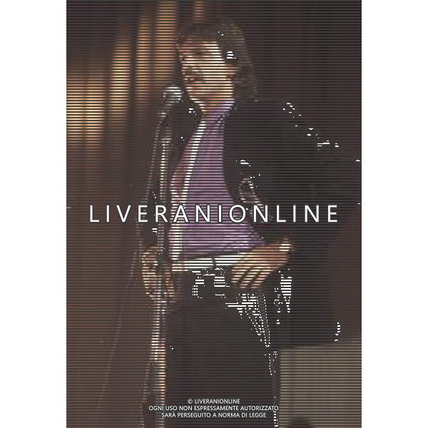 DIAP-RETROSPETTIVA ALAN SORRENTI CANTANTE NELLA FOTO ALAN SORRENTI NELL\'ANNO 1980 AG ALDO LIVERANI SAS