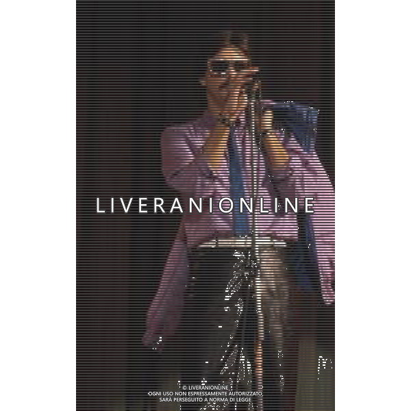 DIAP-RETROSPETTIVA ALAN SORRENTI CANTANTE NELLA FOTO ALAN SORRENTI NELL\'ANNO 1980 AG ALDO LIVERANI SAS