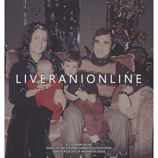 COL-RETROSPETTIVA ALBERTO GINULFI CALCIATORE NELLA FOTO ALBERTO GINULFI CON LA FAMIGLIA AG ALDO LIVERANI SAS