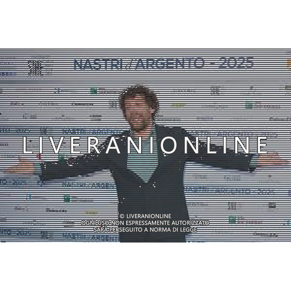 Roma - 16 Giugno 2025 PHOTOCALL NASTRI d\'ARGENTO 2025 Nella Foto: Maurizio Lastrico  Foto Credit Andrea Bracaglia- AGENZIA ALDO LIVERANI SAS