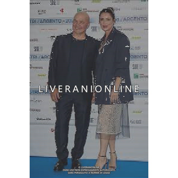 Roma - 16 Giugno 2025 PHOTOCALL NASTRI d\'ARGENTO 2025 Nella Foto: Luca Zingaretti, Luisa Ranieri  Foto Credit Andrea Bracaglia- AGENZIA ALDO LIVERANI SAS