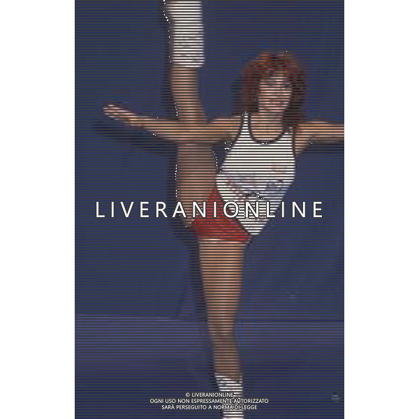DIAP-RETROSPETTIVA CARMEN RUSSO ATTRICE E SHOWGIRL E BALLERINA NELLA FOTO CARMEN RUSSO NELL\'ANNO 1981 AG ALDO LIVERANI SAS 
